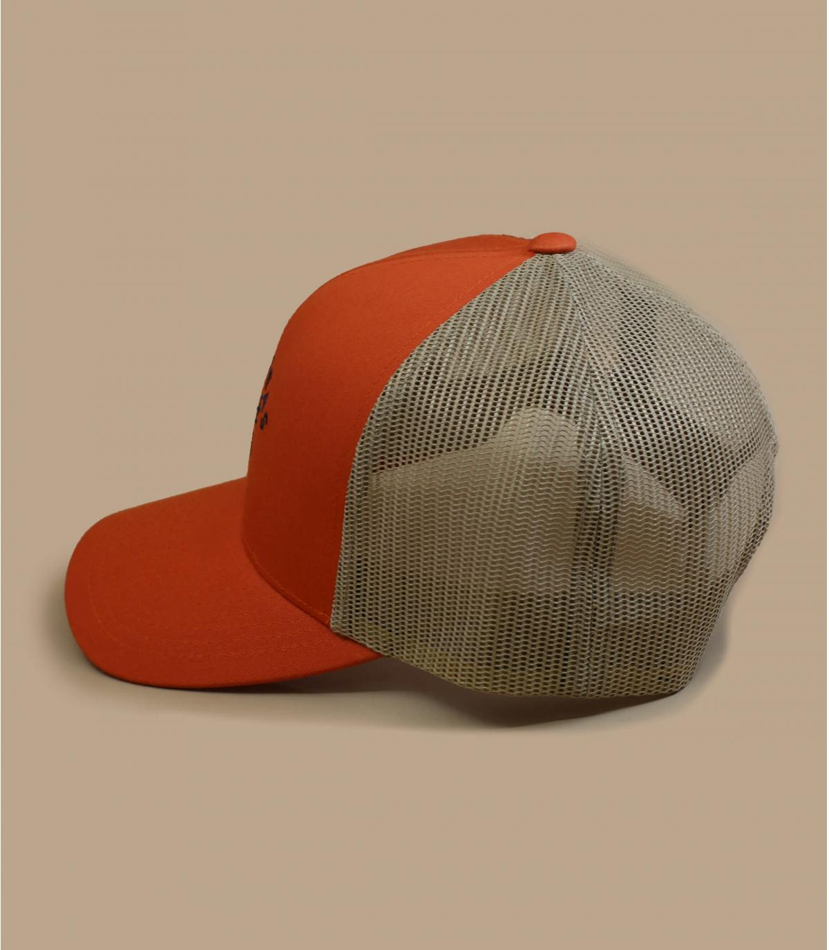 trucker Dark Seas oranje groen